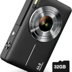 CAMKORY FHD 1080P Kids Camera 44MP